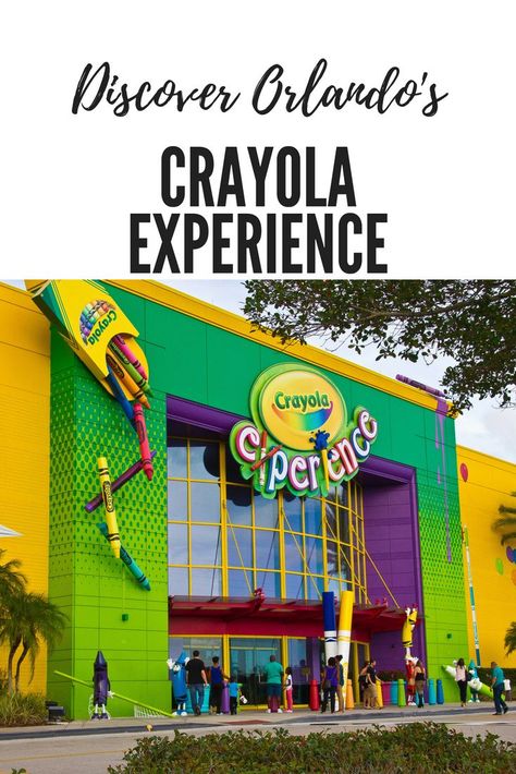 Crayola Experience Orlando, Crayola Experience, Activities Outside, Orlando Travel, Kids Rewards, Scenic Travel, Vacation Goals, Best Family Vacations, Family Friendly Activities