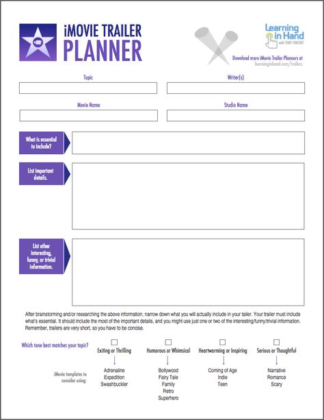 Movie Trailer Ideas, Computer Applications, Trailer Plans, Project Planning, Technology Tools, Book Trailers, Book Trailer, Project Proposal, Digital Storytelling