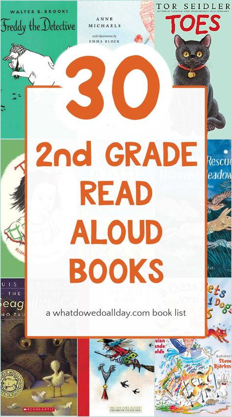 Read Aloud Books For 2nd Grade, Second Grade Mystery Reader Books, Best Books For 2nd Graders, Read Aloud Books For 3rd Grade, Best Read Alouds For 3rd Grade, Second Grade Read Alouds, 2nd Grade Read Alouds, Read Alouds For 2nd Grade, Books For 2nd Graders