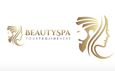 Aesthetics Logo Design, Spa Aesthetics, Aesthetics Logo, Unisex Hair Salon, Spa Logo Design, Hair Salon Logos, Hair Business Cards, Salon Logo Design, Spa Logo