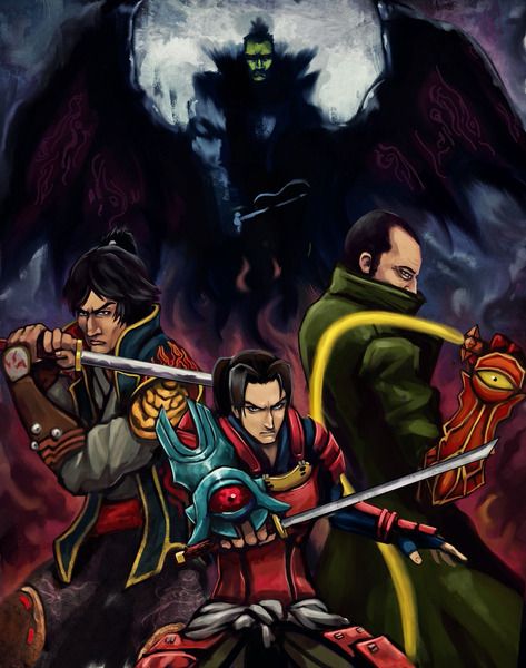 Onimusha Art, Capcom Games, Folder Image, Custom Folders, Ninja Gaiden, Ninja Art, Samurai Warrior, Gamer Girl, Video Games