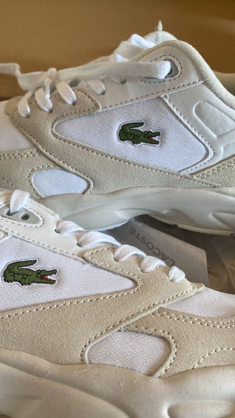 Lacoste Aesthetic, Lacoste Tracksuit, Sneakers Aesthetic, Lacoste Sneakers, Lacoste Shoes, Bella Hadid Outfits, Aesthetic Shoes, Nike Air Max Plus, Swag Shoes