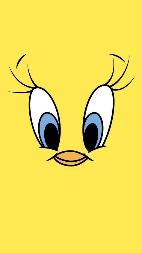 Emoji wallpaper Art Styles Anime, Tweety Wallpapers, Looney Tunes Wallpaper, Wallpapers Cartoon, Looney Tunes Cartoons, Disney Collage, Girls Art, Canvas Painting Designs, Cool Wallpapers