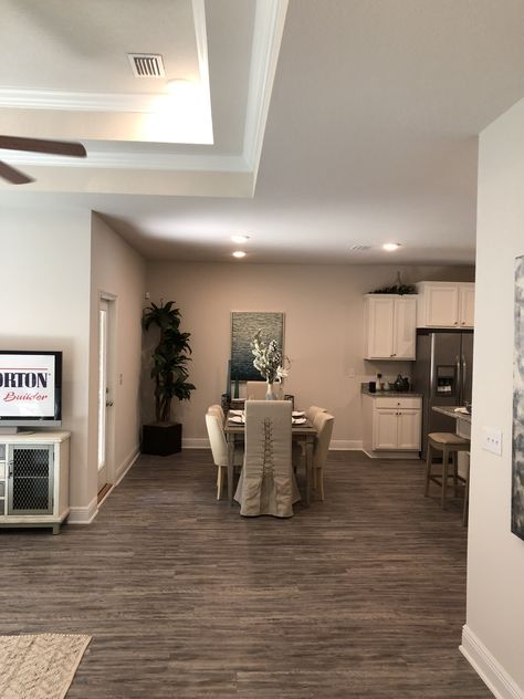 DR Horton • Model Home • Florida • The Rhett • Wood floor. Open concept • 2018/2019 Dr Horton Homes, Florida Homes, Model Home, Florida Home, Model Homes, Open Concept, Home Living Room, Wood Floors, Florida