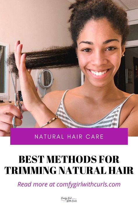 Natural Hair Trim Split Ends, How To Clip Ends On Natural Hair, Trimming Natural Black Hair, How To Trim Ends On Natural Hair, Trim 4c Natural Hair, Trimming Natural Hair Split Ends, Trimming 4c Natural Hair, How To Trim Natural Hair, How To Trim Natural Black Hair