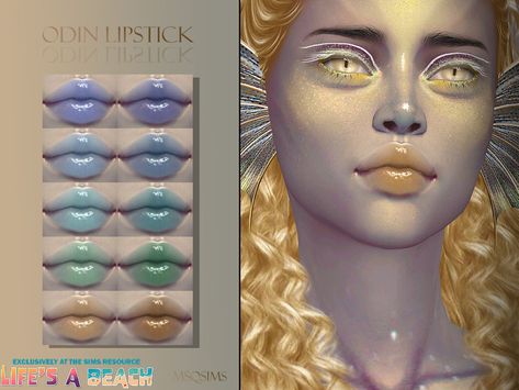 Mermaid Core Sims 4 Cc, Siren Sims 4 Cc, Sims 4 Siren Cc, Ts4 Mermaid Cc, Sims Occult, Mermaid Skin, Life Is A Beach, Sims 4 Cheats, Sims 4 Piercings