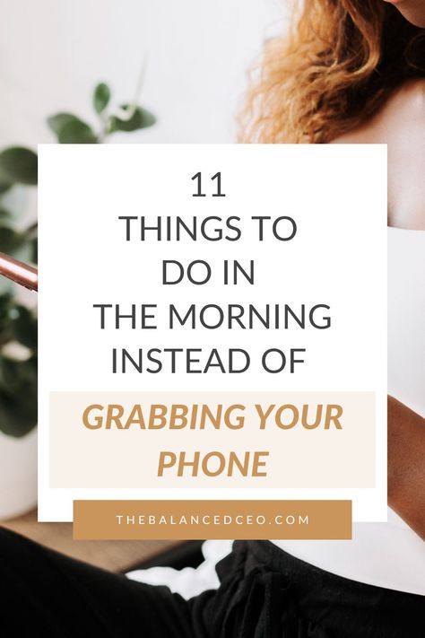 Phone Detox, Morning Routines List, Get Off Your Phone, Healthy Book, Ways To Wake Up, Miracle Morning, Productive Morning, Social Media Break, First Thing In The Morning