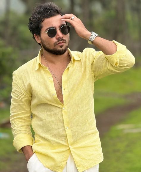 Embrace the essence of monsoon elegance with our Yellow Linen Shirt, styled to perfection🌧️✨ Dive into the fusion of contemporary flair and timeless comfort🤌 . . . . 🏷️ Yellow Linen Shirt, Monsoon Fashion, Influencer Style, Contemporary Menswear, Garden Photoshoot, Coastal Elegance, Seasonal Style, Acoustic Vibes, Fashion Collaboration #YellowLinenShirt #MonsoonFashion #InfluencerStyle #ContemporaryMenswear #GardenPhotoshoot #CoastalElegance #SeasonalStyle #AcousticVibes #CasualChic #fashio... Monsoon Fashion, Seasonal Fashion, Linen Shirt, Influencer, Casual Chic, Clothes