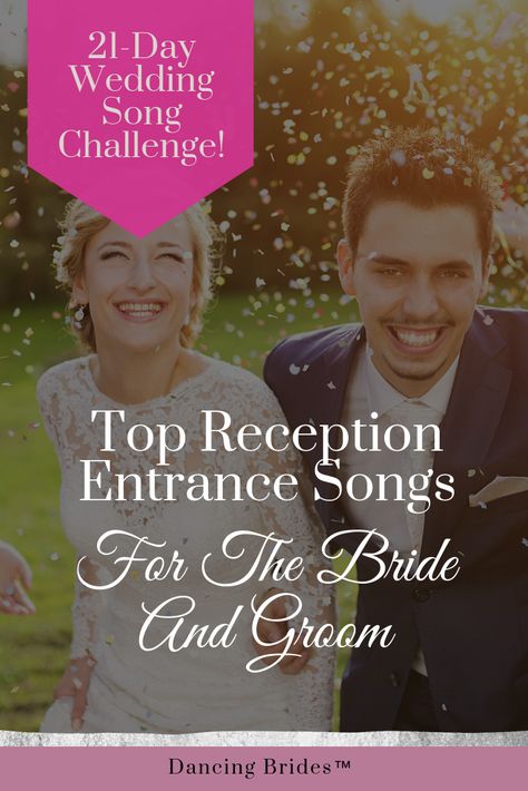 Introduction Songs Wedding Receptions, Bride And Groom Introduction Songs, Wedding Guest Entrance, Bride And Groom Entrance Songs, Songs For Bride, Wedding Introduction Songs, Wedding Reception Entrance Songs, Top Wedding Reception Songs, Wedding Entrance Dance