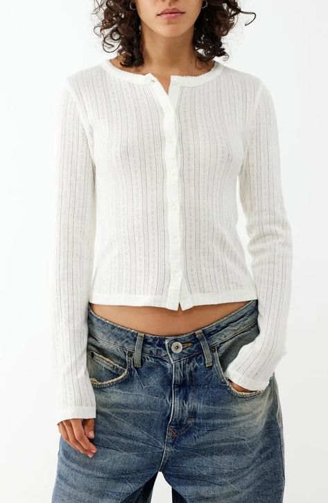 35 Incredibly Chic Sweaters From Nordstrom | Who What Wear Trip Outfit Ideas, Lots Of Clothes, Tokyo Trip, Nordstrom Sweaters, Pointelle Cardigan, Trip Outfit, Jeans Hollister, Clothes Over Bros, Cardigan Design