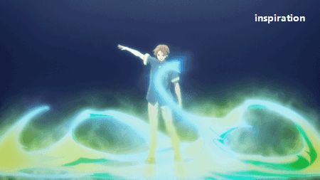 Anime Wind Power Gif, Wind Powers Gif, Wind Magic Gif, Wind Magic, Galaxia Wallpaper, Blue Bird Art, Dr World, Super Powers Art, Magic Aesthetic