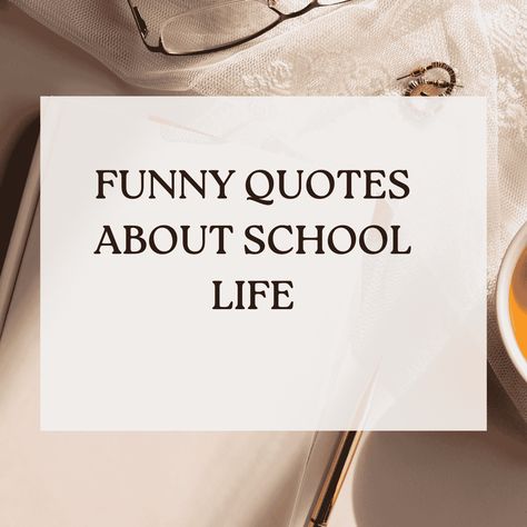 Funny Quotes about School life: 75 Best Quotes on School Life - a1quotes Funny Educational Quotes, Funny Quotes For College Students, Funny Quotes For School, Funny Middle School Quotes, Sarcastic Teacher Quotes, Quotes On School Life, Funny Teacher Quotes Humor, Funny Quotes For Teachers, Quotes About School Life