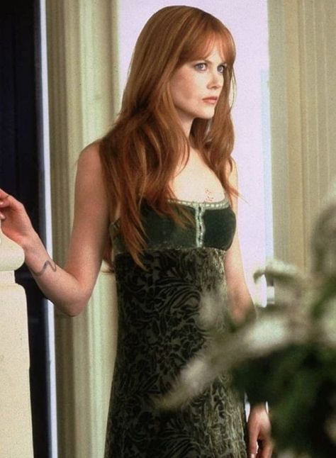 Scary Films, Floral Babydoll Dress, Magic Hair, Hair Crush, Practical Magic, Late 90s, Dream Hair, Ginger Hair, Nicole Kidman