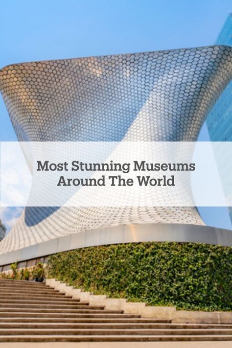 One of the best parts about traveling is visiting attractions. Here's where you can find the most stunning #museums around the world! Works Of Art, To Look, Around The Worlds, Around The World, Look At, The World, Travel