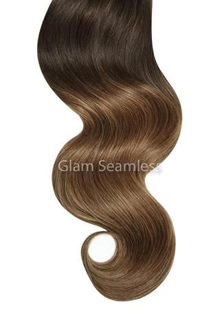 honey dip ombre hair extensions Ombre Hair Style, Dip Ombre, Glam Seamless, Honey Dip, Brown Tape, Brown Hair Shades, Tape Ins, Double Drawn Hair, Seamless Hair Extensions