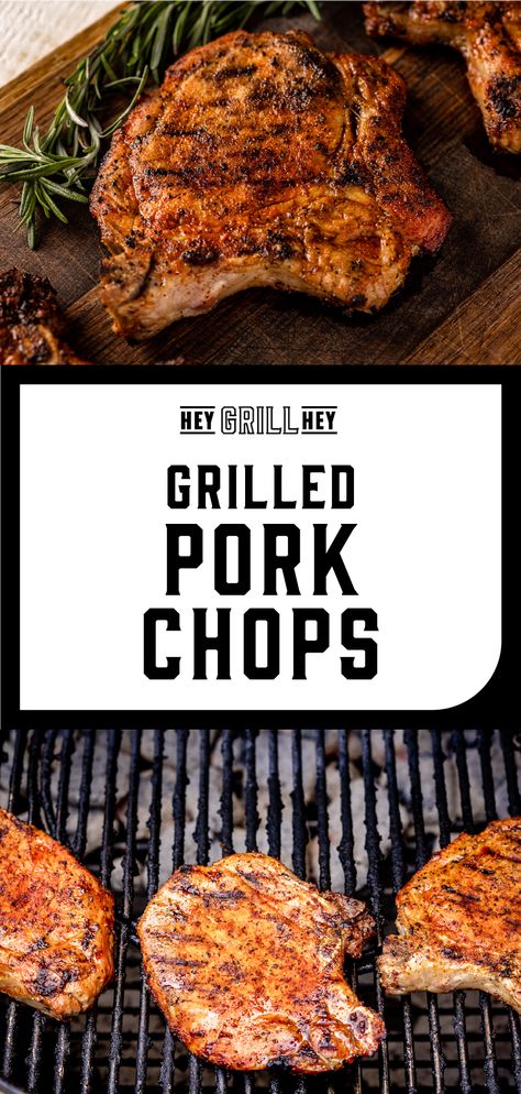 Grilled Pork Chops Boneless, Grilled Pork Loin Chops, Pork Chops On The Grill, Grill Pork Chops, Best Grilled Pork Chops, Grilling Recipes Pork, Grilled Pork Loin, Pork Chop Recipes Grilled, Pork Chop Seasoning