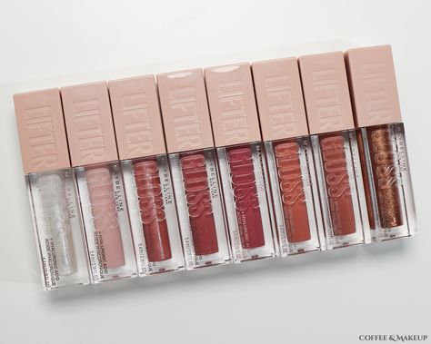 Makeup Products Maybelline, Lifter Lip Gloss, Maybelline Lip Lifter Gloss, Maybelline Lipgloss Swatches, Maybelline Lip Gloss Petal, Lip Lifter Maybelline, Maybelline Lifter, Maybelline Lifter Gloss Petal, Lifter Gloss Swatches