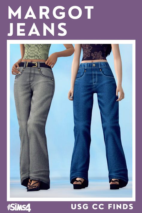 Serenity's Margot Jeans - Ultimate Sims Guides Sims 4 Maxis Match Jeans Cc, Sims 4 Mm Jeans, Maxis Match Jeans Sims 4, Sims 4 New York Cc, Sims 4 Jeans Cc Maxis Match, Baggy Jeans Sims 4 Cc, Maxis Match Jeans, Sims 4 Cc Jeans Maxis Match, Cc Jeans