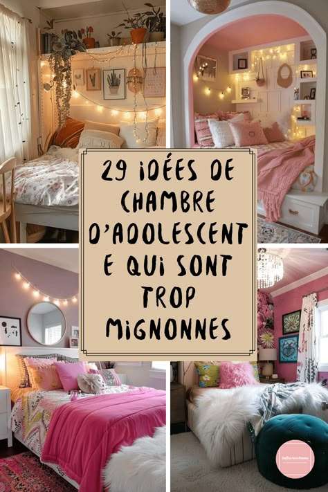 Égayez la chambre de votre adolescente avec ces 29 idées super mignonnes et pratiques. Choisissez des palettes de couleurs apaisantes, ajoutez des plantes pour une touche de nature 🌿 et maximisez l'espace avec des rangements malins. Explorez des décorations murales créatives et des luminaires douillets pour un espace personnel et fonctionnel ✨ #DécoAdolescente #RoomInspo #ChambreDesign #DIY #HavreDePaix Louisiana, New Homes, Room Decor