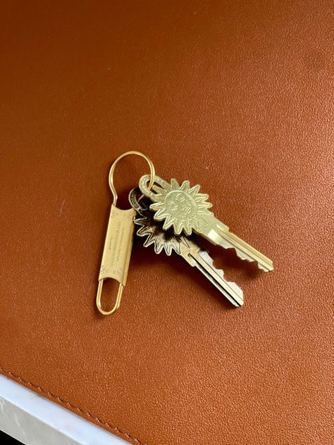 KEYS – Good Worth & Co. Apartment Keys Aesthetic, Gold Key Aesthetic, Keys Aesthetic Vintage, House Keys Aesthetic, Vintage Car Keys, Keys Aesthetic, Vintage Wallet With Interior Key Chain Holder, Chains Aesthetic, Vintage Gold Key Necklace