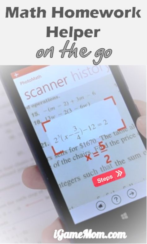 A free app that gives you answers and solutions to math problems instantly, and all you need do is to take a picture of the math problems. Great for math homework helper, or as a self learning tool when teachers or tutors are not available. Math Homework Help, Math Answers, Self Learning, Homework Helpers, Fun Math Games, Math Help, Math Homework, Math Methods, Mental Math