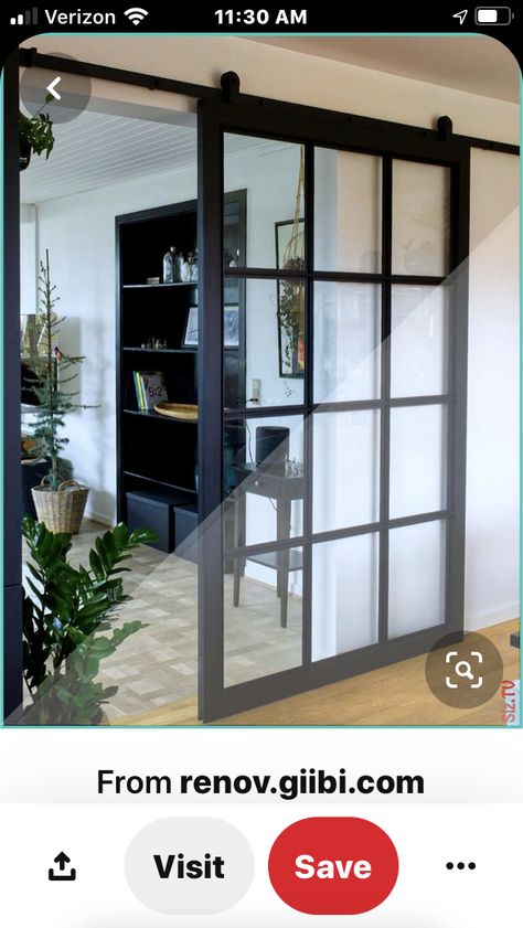 Doors On Rails, Sliding Door Rail Track, Door On Rails, Glass Door In Living Room, Sliding Rail System, Interior Glass Sliding Doors, Sliding Living Room Doors, Kitchen Sliding Door Ideas, Glass Sliding Door Design