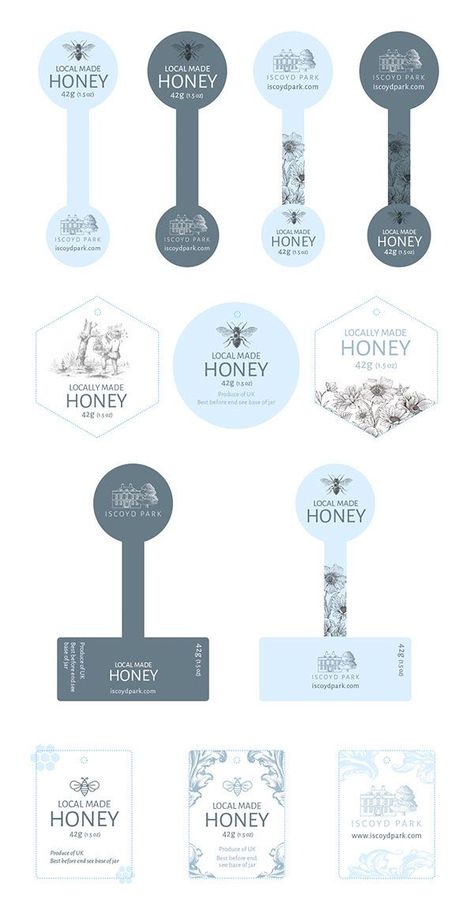 Food Label Design Stickers Jar, Bottle Sticker Design Ideas, Honey Stickers Jar Labels, Mason Jar Packaging Ideas, Honey Packaging Design Bottle, Honey Jar Packaging Design, Jar Package Design, Product Tag Ideas, Jam Jar Labels Design