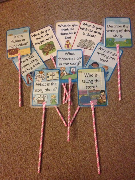 Reciprocal Reading, Reciprocal Teaching, Guided Reading Questions, Reading Corner Classroom, Reading Display, Eyfs Classroom, Reading Area, Teaching Ela, Book Corners