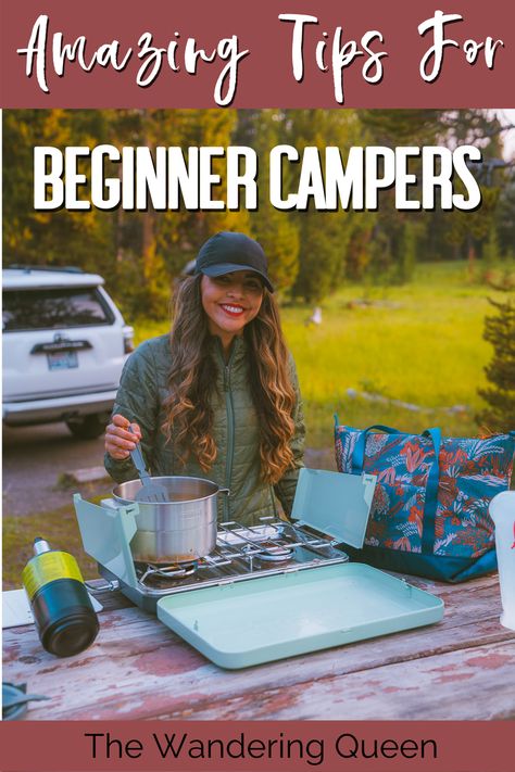 What To Bring Camping, Must Have Camping Gear, Cold Camping, First Time Camping, Camping For Beginners, Things To Wear, Solo Camping, Camping Dinners, How To Sleep