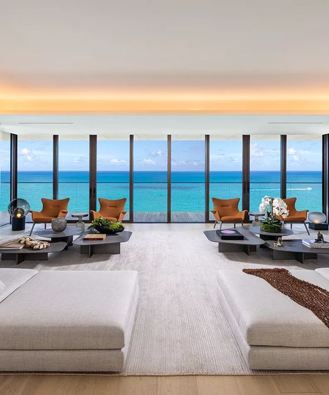 Miami Beach Penthouse, Miami Building, Miami Penthouse, Modern Mansions, Remodeling Bathroom, Beach Penthouse, Miami Life, Cars Bmw, Luxury Penthouse