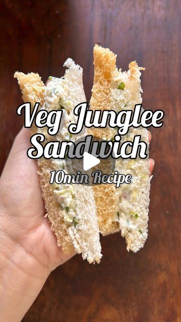 Regular Cold Sandwich, Junglee Sandwich, Easy Quick Recipes, Veg Sandwich, Cold Sandwiches, Brown Bread, Kitchen Recipe, Easy Bread Recipes, Coriander Leaves