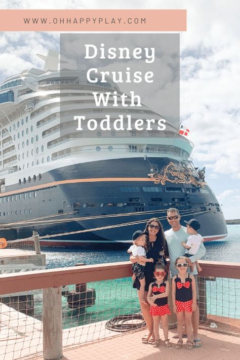 Disney Cruise With Toddlers – Must Have List + Tips And Tricks Disney Cruise With Toddler, Disney Dream Ship, Disney Cruise Family, Disney Cruise Packing List, Disney Magic Cruise, Packing List For Disney, Disney Dream Cruise, Disney Cruise Tips, Disney With A Toddler