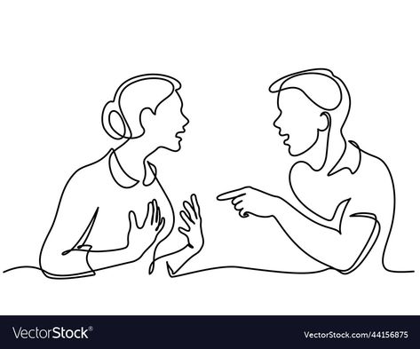 Arguing Drawing, Outline Ideas, Dangerous Man, Man Vector, One Line Drawing, Stick Figures, Line Art Drawings, Transparent Png, Character Illustration