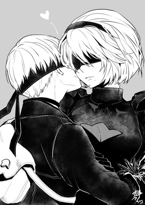 2b And 9s, 2b Nier Autómata, Nier Automata, Manga Love, The Legend Of Zelda, Anime Couples Drawings, Cute Images, Kingdom Hearts, Splatoon