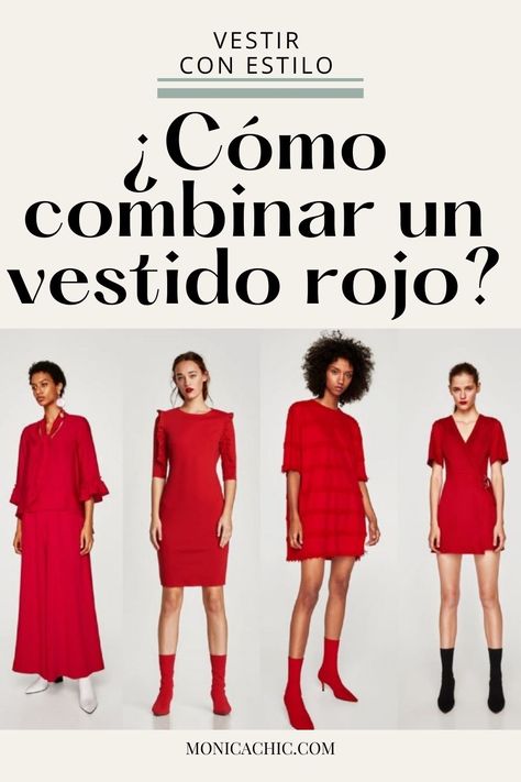 Outfits Rojos, Outfit Vestido Rojo, Outfit Photoshoot, Photoshoot Outfits, Fashion Essentials, Smart Casual, Red Dress, Casual Outfits