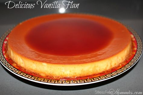 Delicious Vanilla Flan via @http://www.pinterest.com/stressfreemom How To Make Flan, Vanilla Flan, Vanilla Recipes, Spanish Recipes, Puerto Rican Recipes, Cuban Recipes, Dessert Ingredients, Sweet Pastries, Fried Rice Recipe