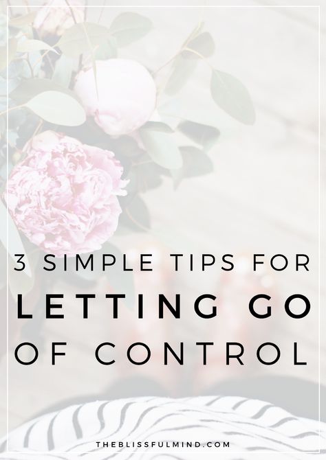 How can we let go of wanting to be in control? How can we stop focusing on the outcome we want and instead let things flow as they are supposed to? Here are 3 simple tips to help you let go of control. Letting Go Of Control, Creating Happiness, Let Go Of Control, Quotes Facts, Control Issues, Art Of Letting Go, M Learning, Learning To Let Go, Growth Tips