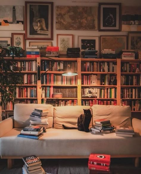 Home Library Design, Home Libraries, Library Design, Decoration Inspiration, Apartment Inspiration, Home Library, Book Shelf, My New Room, Apartment Therapy