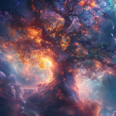 #yggdrasil world tree from #norsemythology as interstellar nebula as inspired by #Lokiseries finale s2 + Quantum realm #antman + star gods from movie Stardust + Gods of Egypt underworld = #FantaSci #storyidea #storystarter Quantum Realm, Quantum World, Gods Of Egypt, World Tree, Story Starters, From Movie, Norse Mythology, Interstellar, Underworld