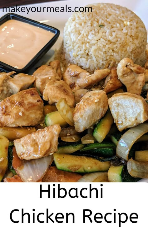 Japanese Stir Fry Hibachi, Japanese Freezer Meals, Japanese Chicken Stir Fry, Keto Hibachi Chicken, Hibachi Stir Fry, Hibachi Chicken And Vegetables Recipe, Hibachi Chicken And Vegetables, Hibachi Recipe, Hibachi Recipes