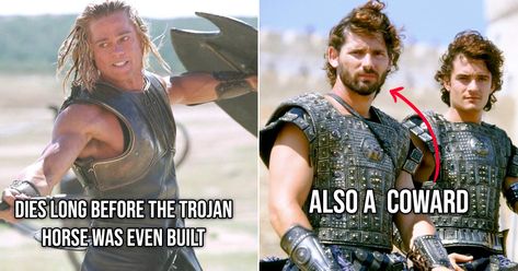 Whether or not the Trojan War took place is a debate for another time, but Homer's Iliad and Odyssey tell the story of ancient Greek warfare as a coalition of city-states battling against a common enemy: Troy. The 2004 feature film Troy also purports to tell this story, but it gets a lot wrong when you compare it to the epic poems.As far as movies about Greek mythology go, Troy presents an excit... #greekmythology #trojanwar #epicpoems #moviecritique #historicalaccuracy #iliad #odyssey #troyfilm Hector Of Troy, Troy Film, Hector Troy, Iliad And Odyssey, Troy Movie, Homer Iliad, Trojan Horse, City State, The Source