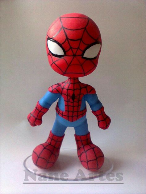 Instagram Hastags, Profile Instagram, Superhero Cake, Spiderman Cake, Fondant Cake Toppers, Polymer Clay Figures, Fondant Tutorial, Fondant Toppers, Fondant Figures