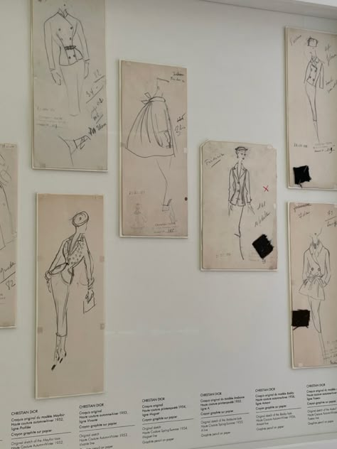 #dior #designer #fashion #sketches #aesthetic Christian Dior Sketches, Fashion Sketches Aesthetic, Designer Fashion Sketches, Christian Dior Aesthetic, Dior Sketches, Dior Gallery, Dior Art, Phantom Thread, Sketches Aesthetic