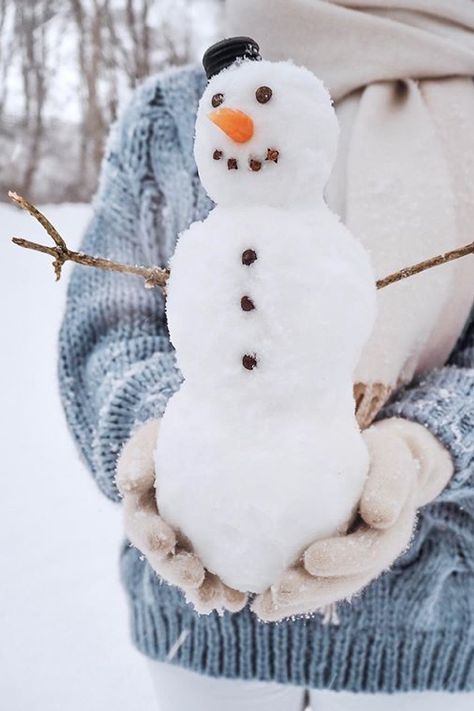 Mini snowman with mittens and blue sweater - @nadiine.o. Quiet Storm, Gourmet Gift Baskets, Luxury Christmas, Stream Of Consciousness, Hello Lovely, Holiday Sparkle, Build A Snowman, Christmas Vibes, Winter Wonder