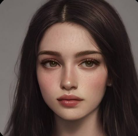 Artbreeder Girl, Art Breeder, Face Illustration, Digital Portrait Art, Face Characters, Face Photography, Model Face, Face Photo, Girls Characters