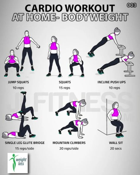 Cardio Home Workout Endurance Exercises, Swimming Exercise, Single Leg Glute Bridge, Burn Fat Fast, Cardio Exercise, Cardio Workout At Home, Weight Lifting Workout, Endurance Workout, Cardio Workouts