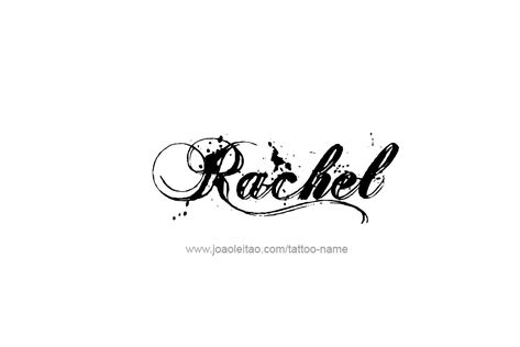 Rachel Name Tattoo, Rachel Tattoo The Name, Tattoo Designs Names, Rachel Tattoo, Rachel Name, Nicki Minaj Barbie, Jesus Tattoo, Small Wrist Tattoos, Name Tattoo Designs