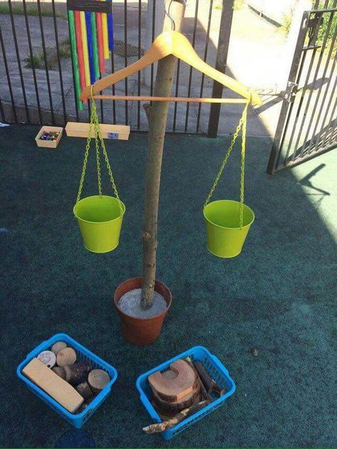 Outdoor Play Spaces, Outdoor Education, Outdoor Classroom, School Garden, Preschool Science, Outdoor Learning, Preschool Math, Reggio Emilia, Sensory Bins