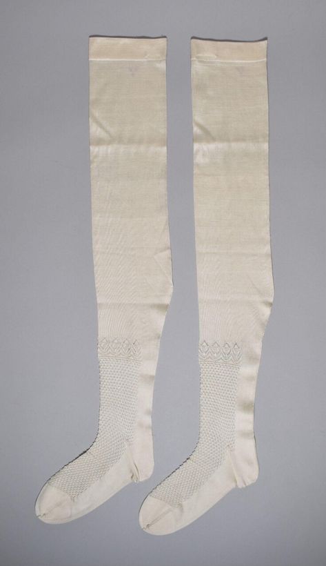 Victorian Stockings, Baby Jane, Knit Stockings, Victoria And Albert, Victoria And Albert Museum, Machine Knitting, Victorian Era, Over Knee Boot, A Line Dress