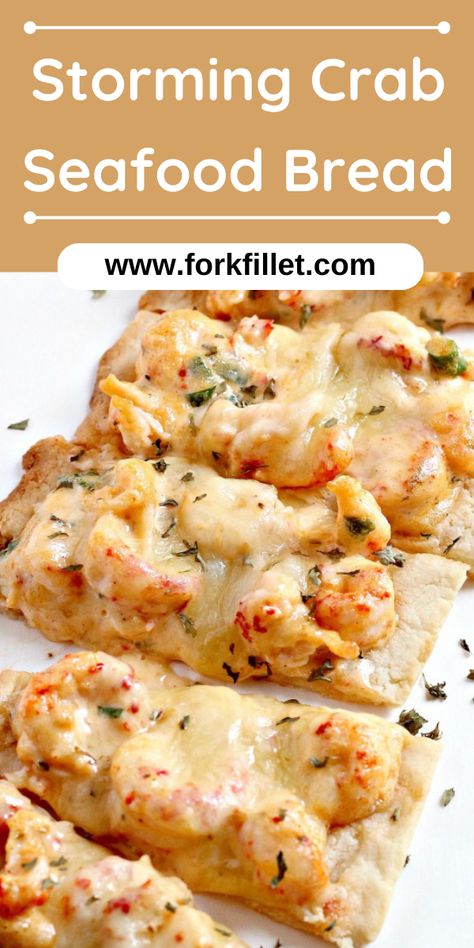 Would you like to treat yourself to a tasty treat that will make your mouth water? Try the Storming Crab Seafood Bread Recipe! Imitated Crab Rolls, Seafood Roll Ups, Stone Crab Recipes, Crab Cheese Bread, Seafood Sandwich Ideas, Seafood Brunch Recipes, Cheesy Crab Bread, Seafood Themed Party Food Ideas, Desserts That Go With Seafood